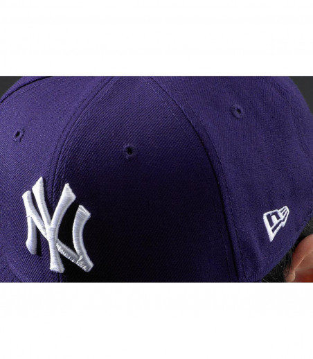 New Era Casquette ny 59fifty violette